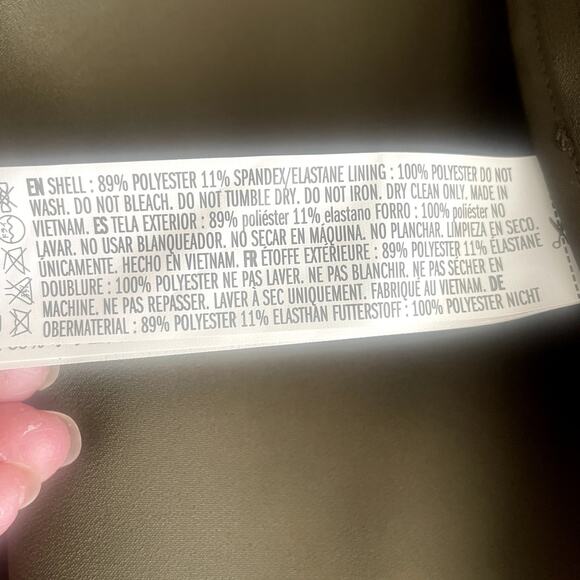 Forever 21 Olive Green Open Front Blazer NWT SZ S - Picture 4 of 4